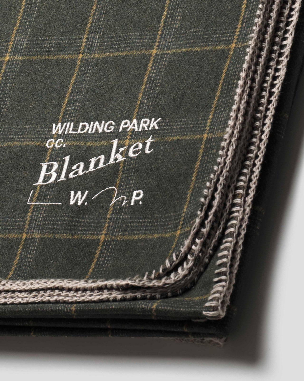 Woolen Check Blanket